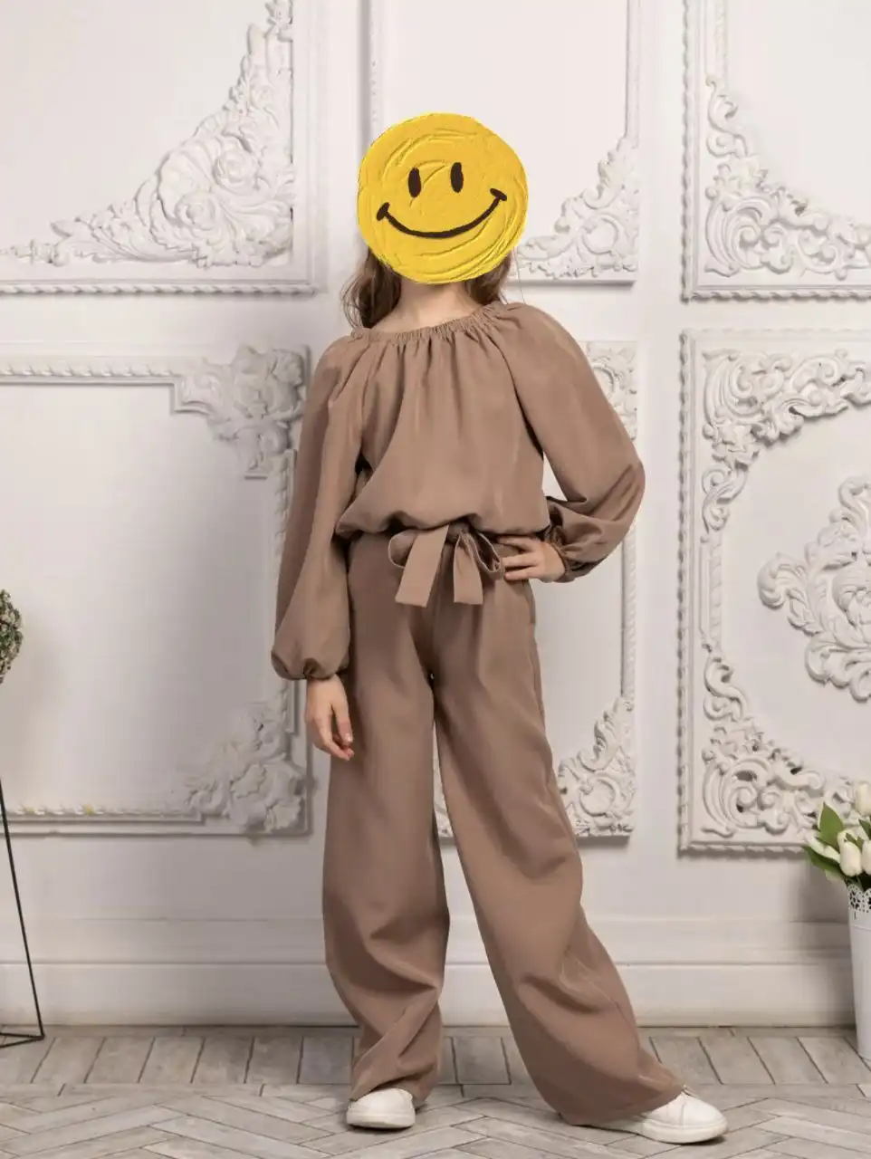 Брючный костюм на девочку рост 134