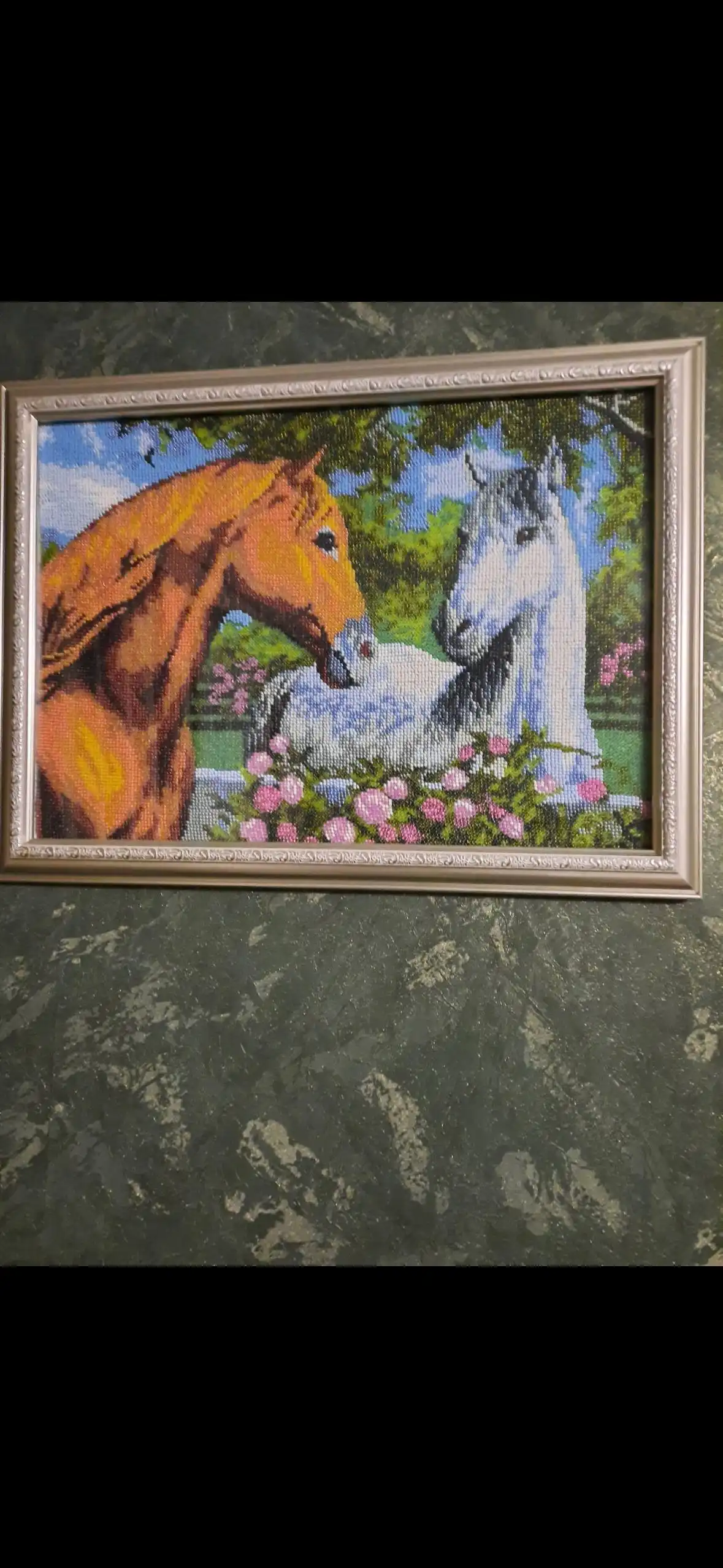 Продажа картин из бисера и метрики