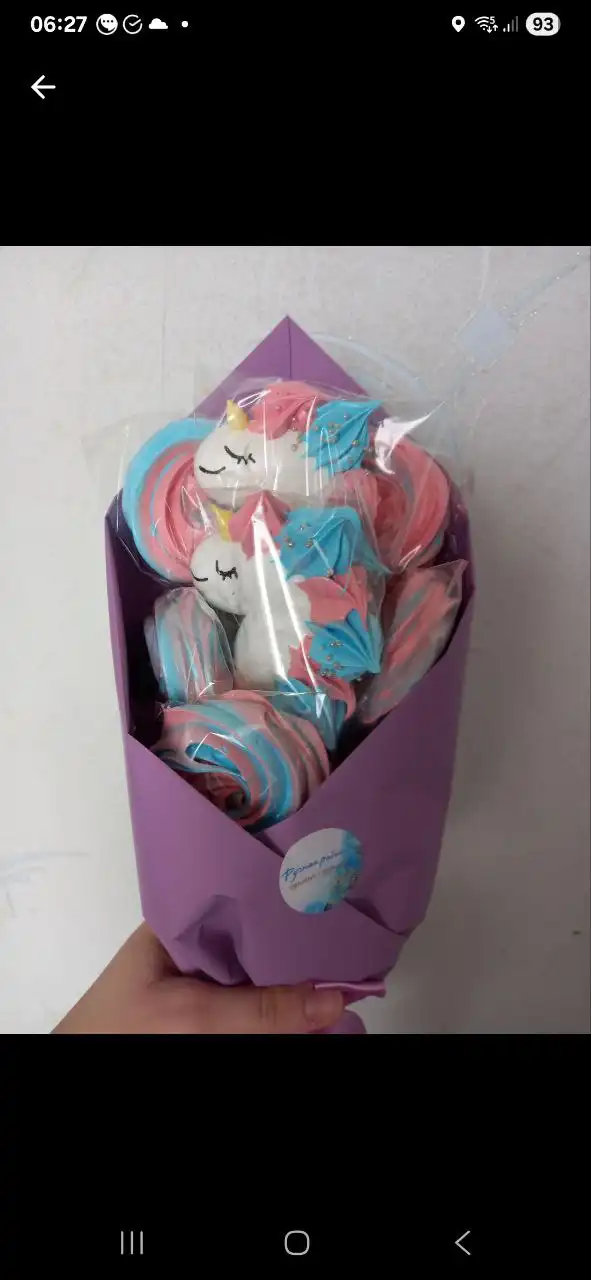 Мини-букетики из мыльных роз, зефирных тюльпанов и безе - Рукоделие/Хендмейд (Услуги) в Орск