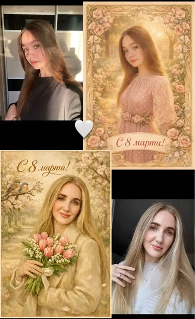 Винтажные открытки к праздникам - Подарки в Орск