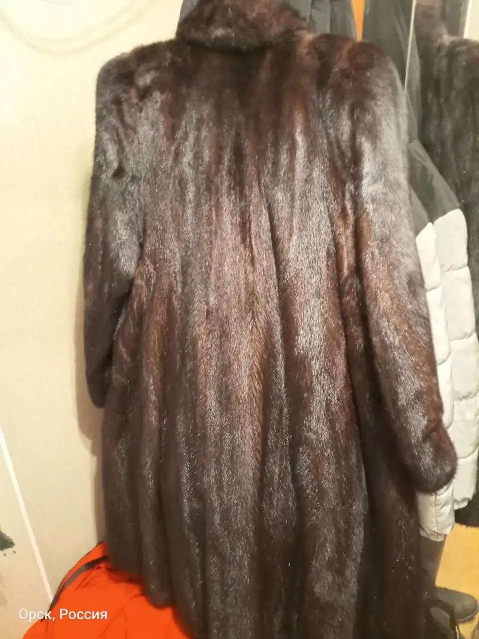 Шубка норка в пол размер 52-54 - Верхняя одежда (Одежда) в Орск