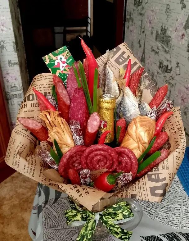 Мужской букет в пивной кружке - Подарки (Хобби и отдых) в Новотроицк