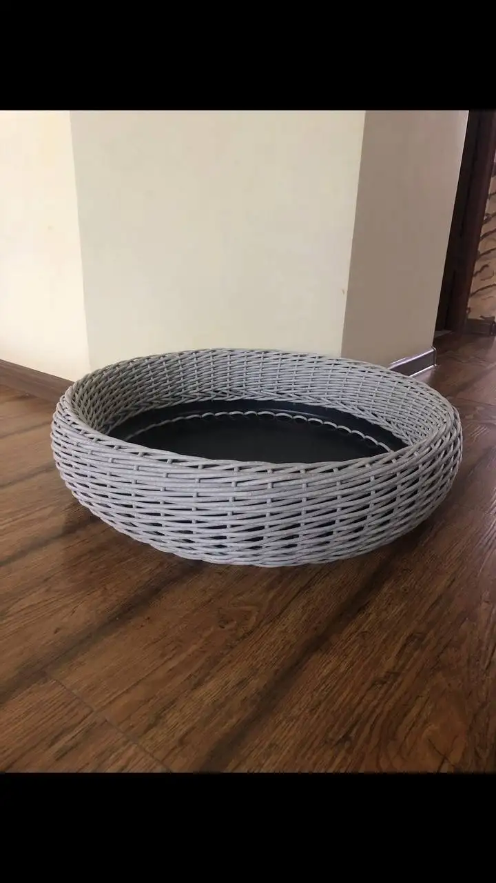 Лежанка для домашних питомцев из ротанга ручной работы - Аксессуары для животных (Животные) в Орск