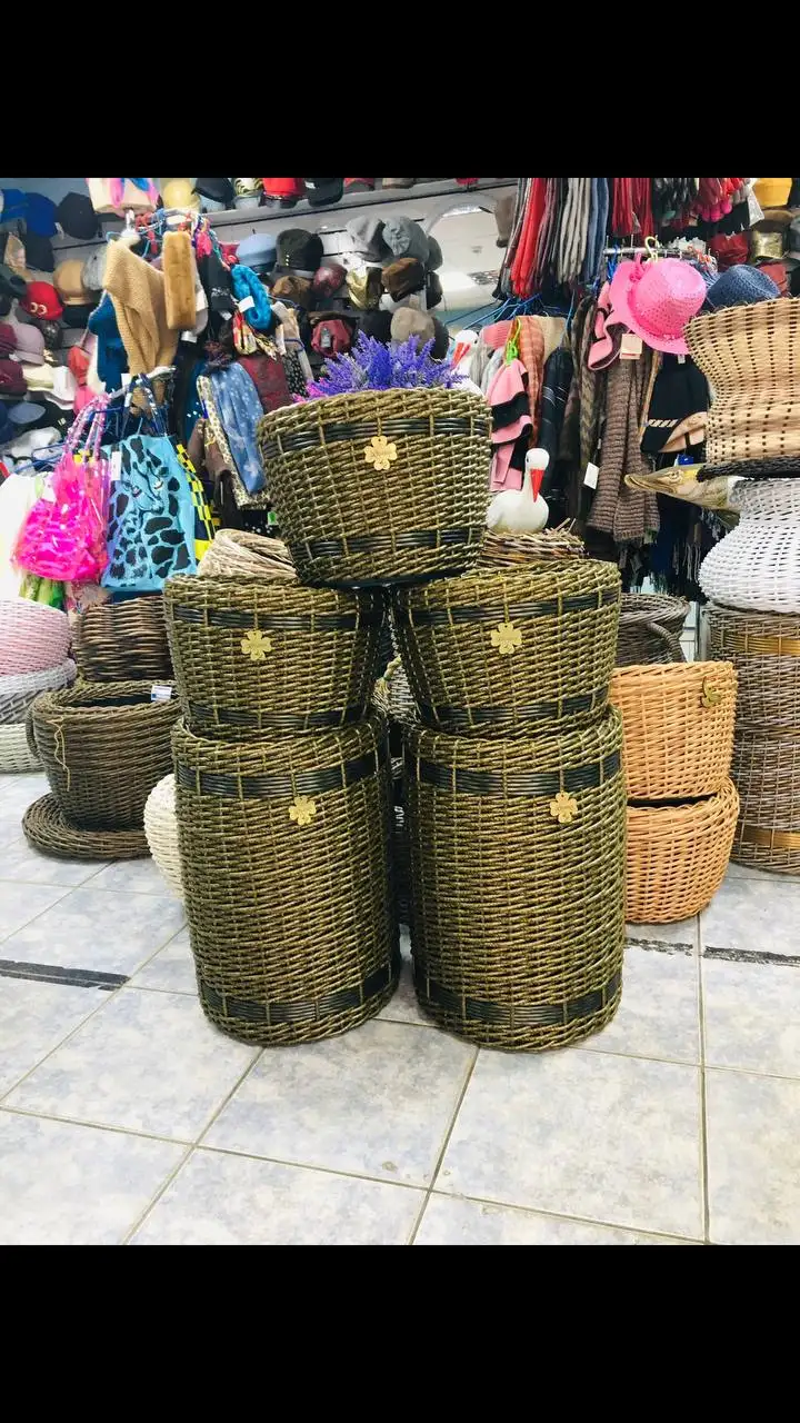 Кашпо из ротанга ручной работы - Кашпо (Для дома и дачи) в Орск