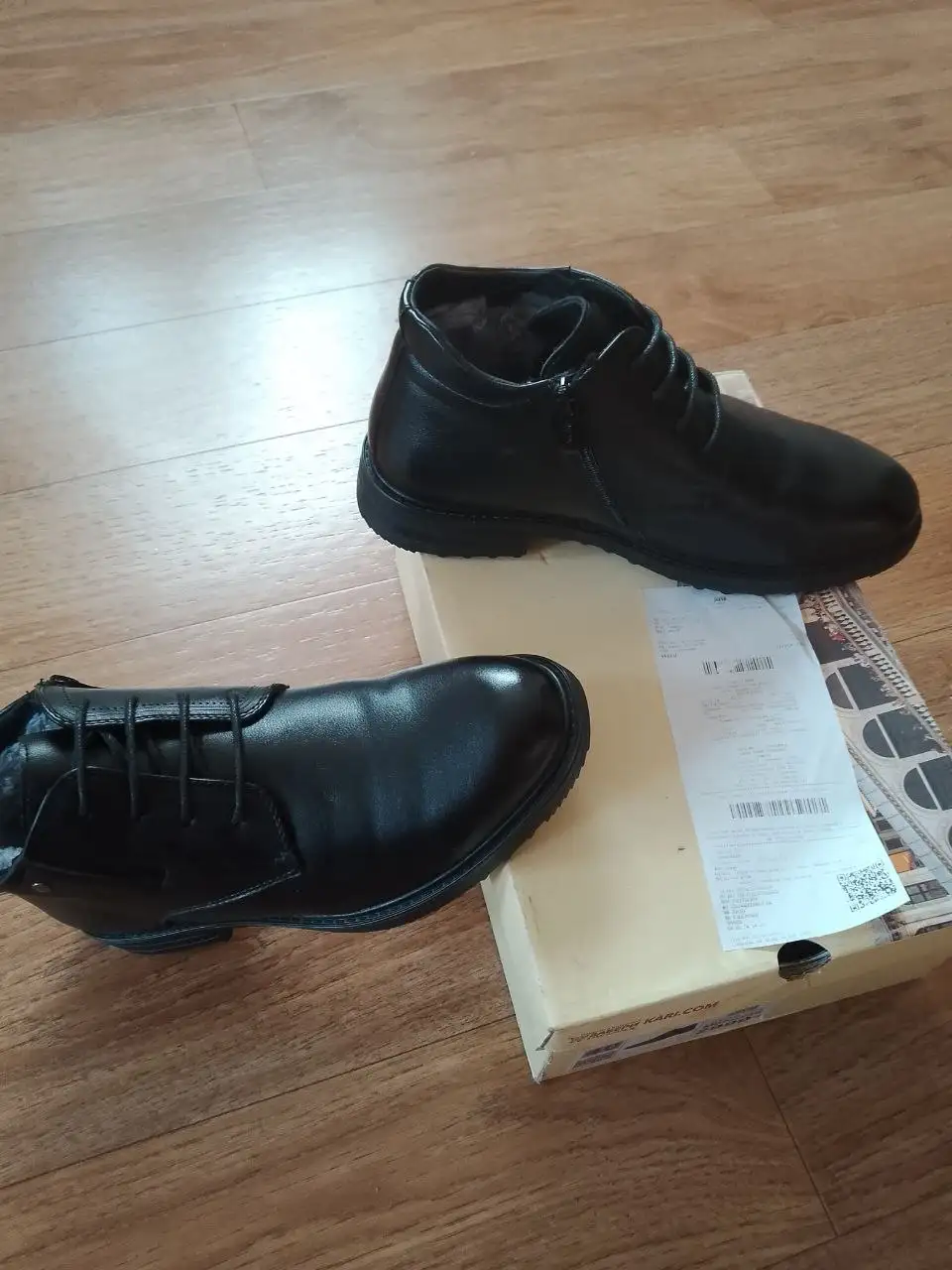 Мужские зимние ботинки размер 40 - Обувь (Одежда) в Орск-Новотроицк
