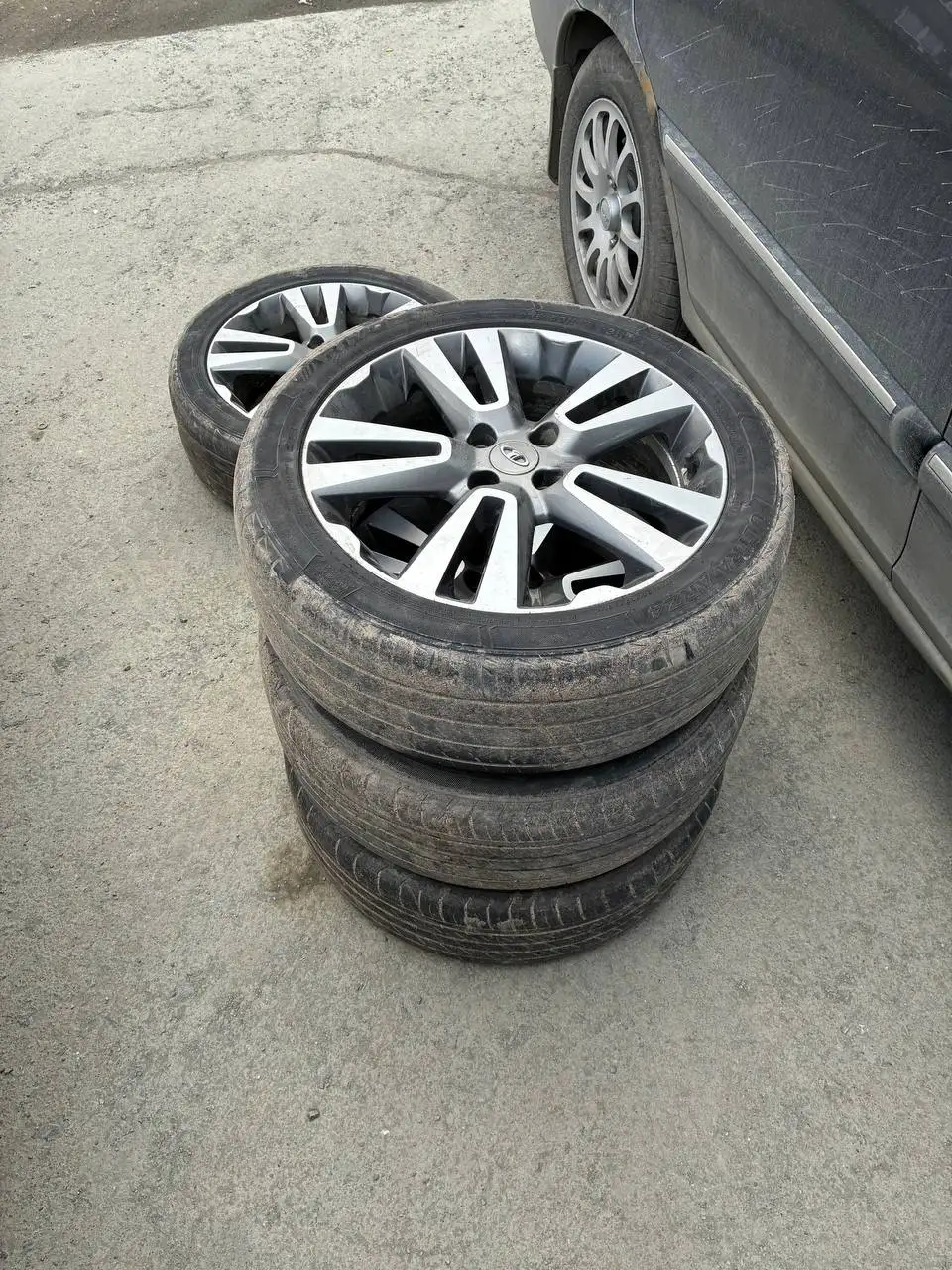 Продам колеса в сборе Веста кросс R17 4x100 205/50 - Шины и диски (Запчасти) в Орск