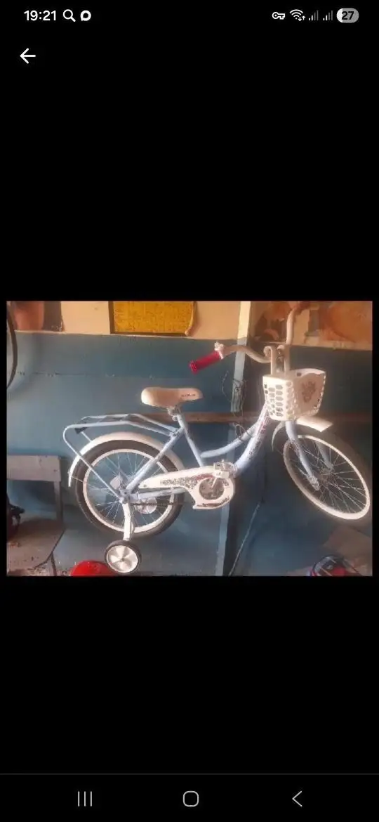 Пропал велосипед без боковых колес с корзинкой - Барахолка в Орск