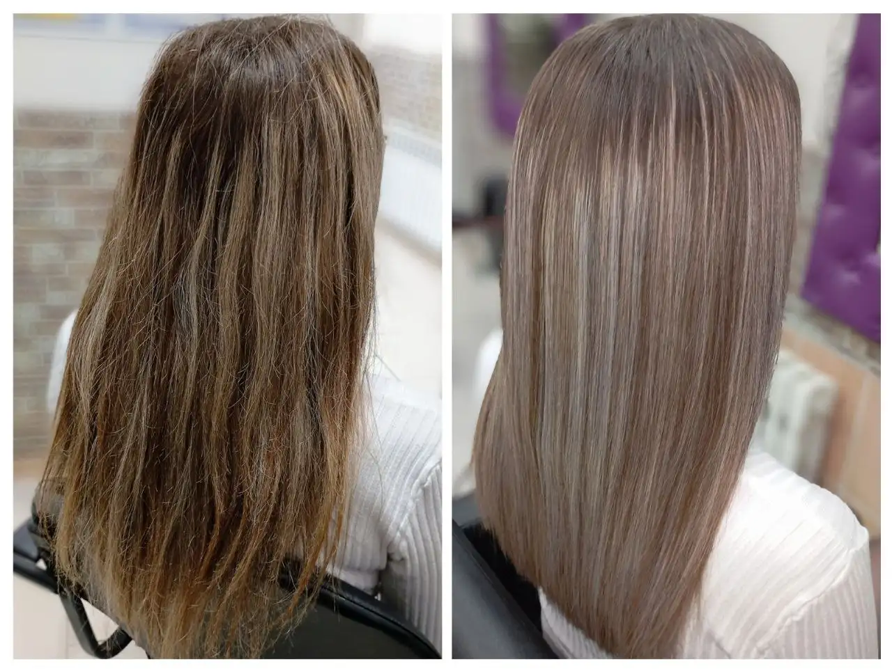 Кератиновое выпрямление волос с эффектом ботокса в салоне - Парикмахерские услуги (Услуги) в Новотроицк