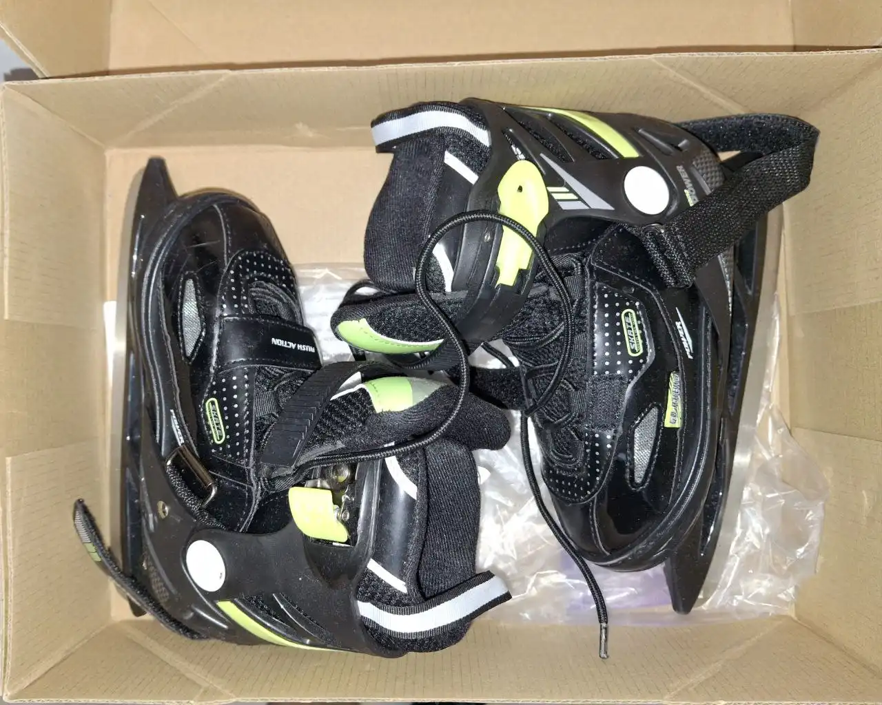 Коньки раздвижные 31-34 размер