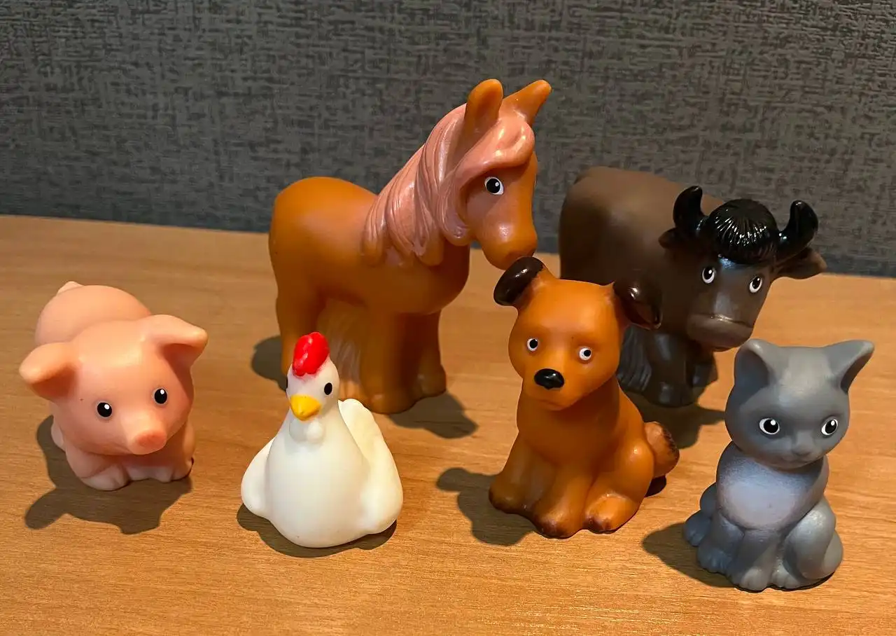 Продажа игрушек для ванной в виде животных