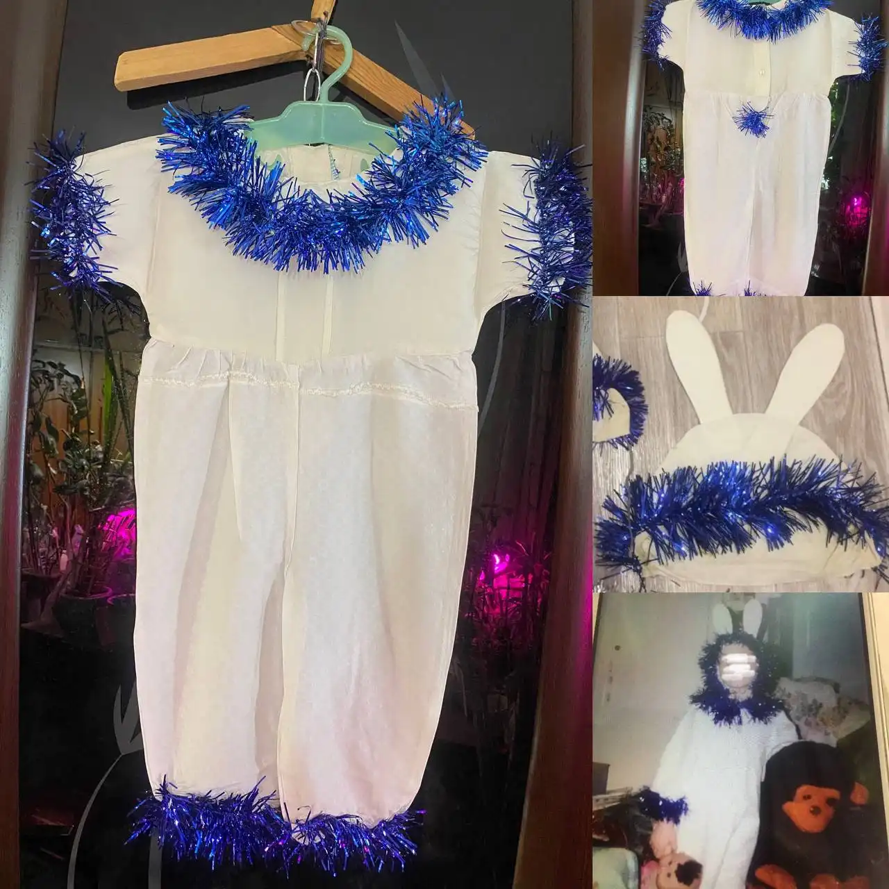 Костюм зайчика б/у на 95-105 см