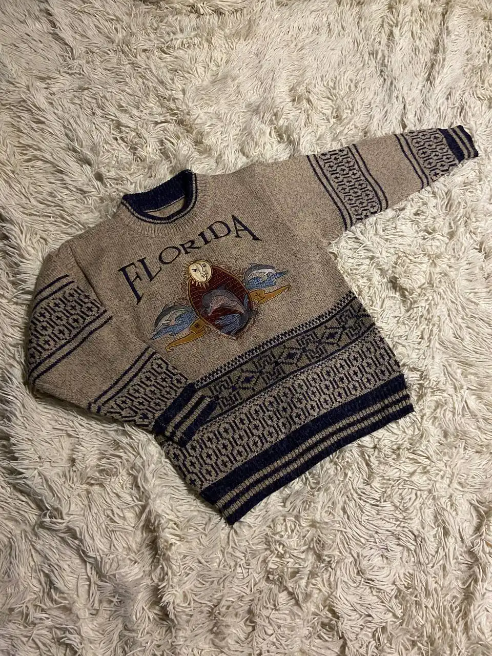 Тёплый свитер для ребёнка 6 лет