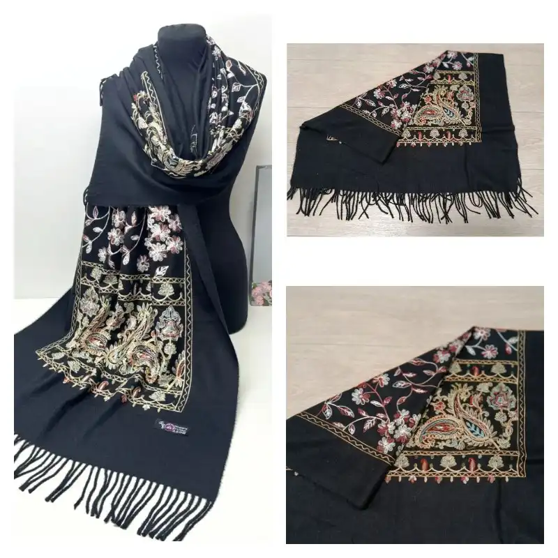 Палантин из кашемира 70х180см