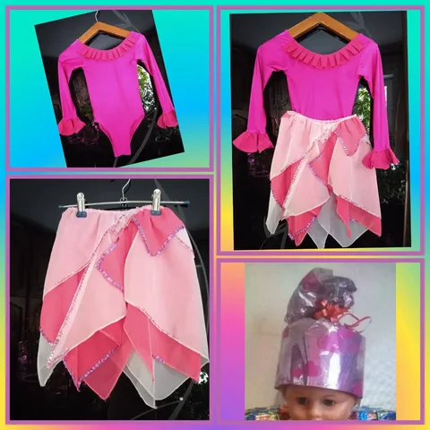 Новогодний костюм конфетки (хлопушки) на 3-6 лет - частное объявление в Кемерово