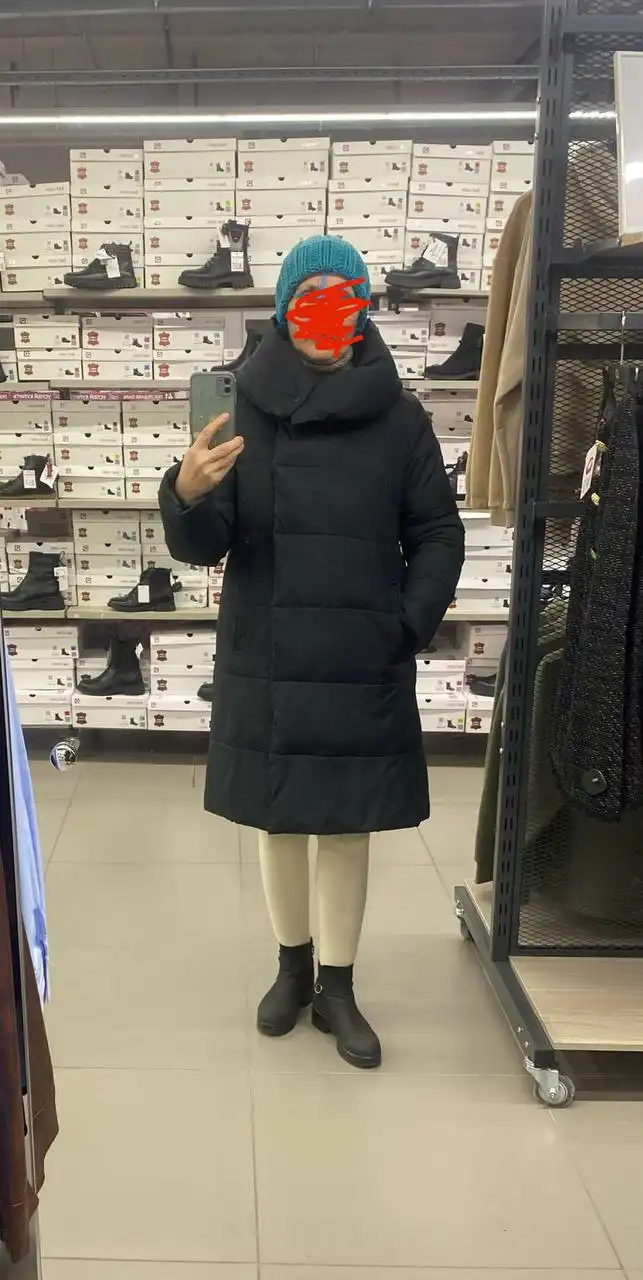 Куртка-пальто тёплое размер 48