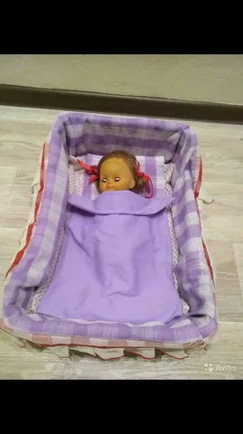 Детская игрушечная кроватка-люлька - частное объявление в Кемерово