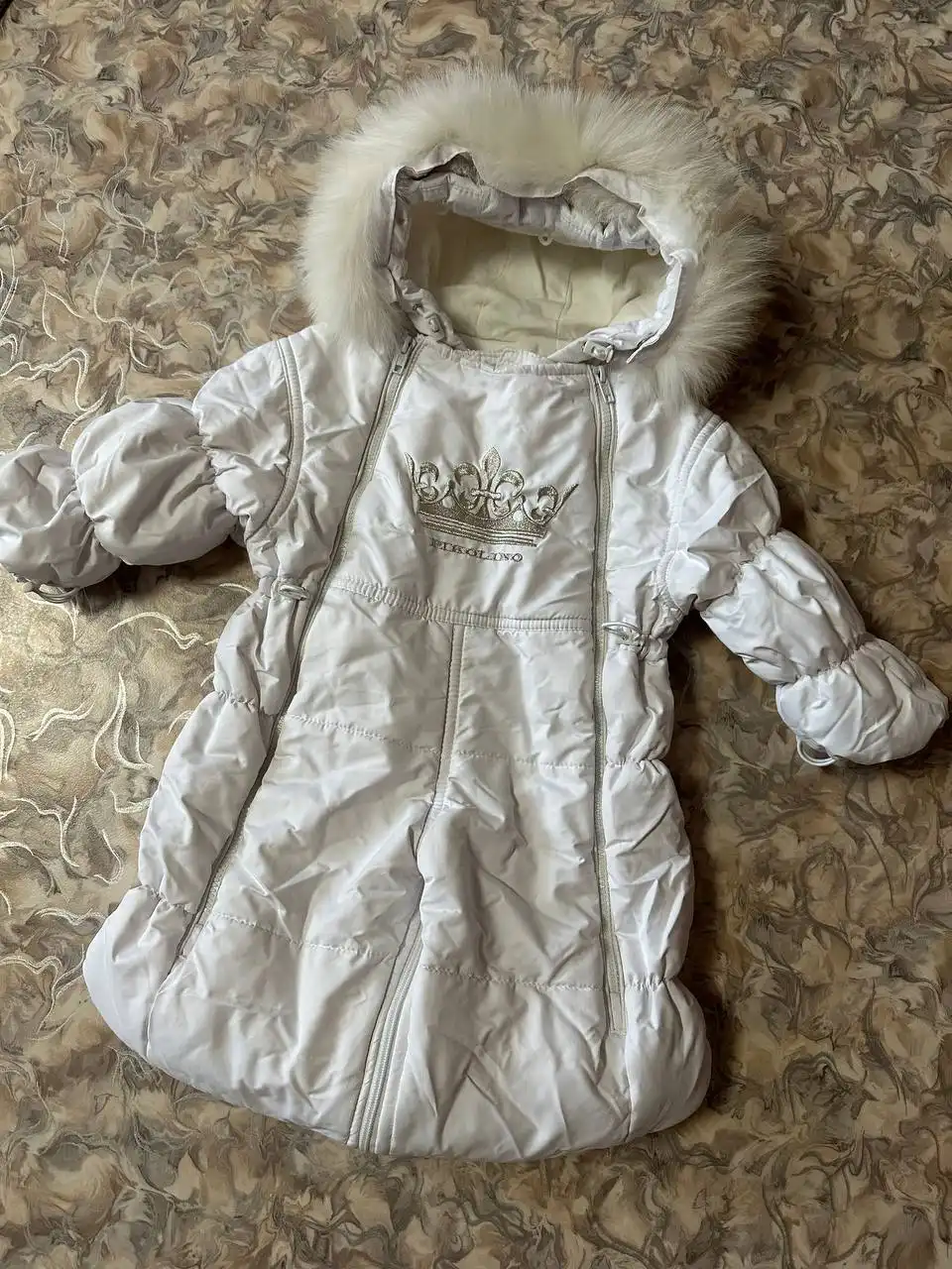 Зимний комбинезон трансформер для детей 80 размера с поддевой - Детская одежда (Товары для детей) в Кемерово