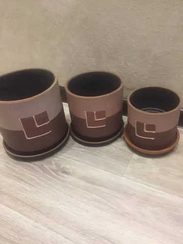 Набор глиняных горшков - Кухонная техника в Кемерово