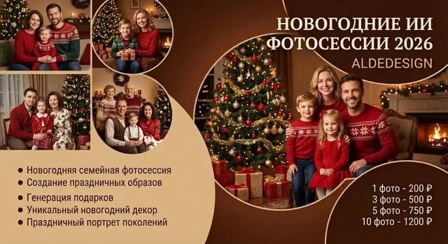 Услуга фотосессии с ИИ обработкой - Услуги в Люберцы