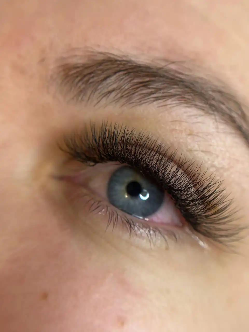 Наращивание и ламинирование ресниц и бровей перед Новым годом
