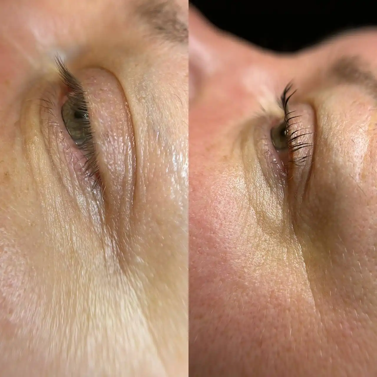 Наращивание и ламинирование ресниц и бровей перед Новым годом