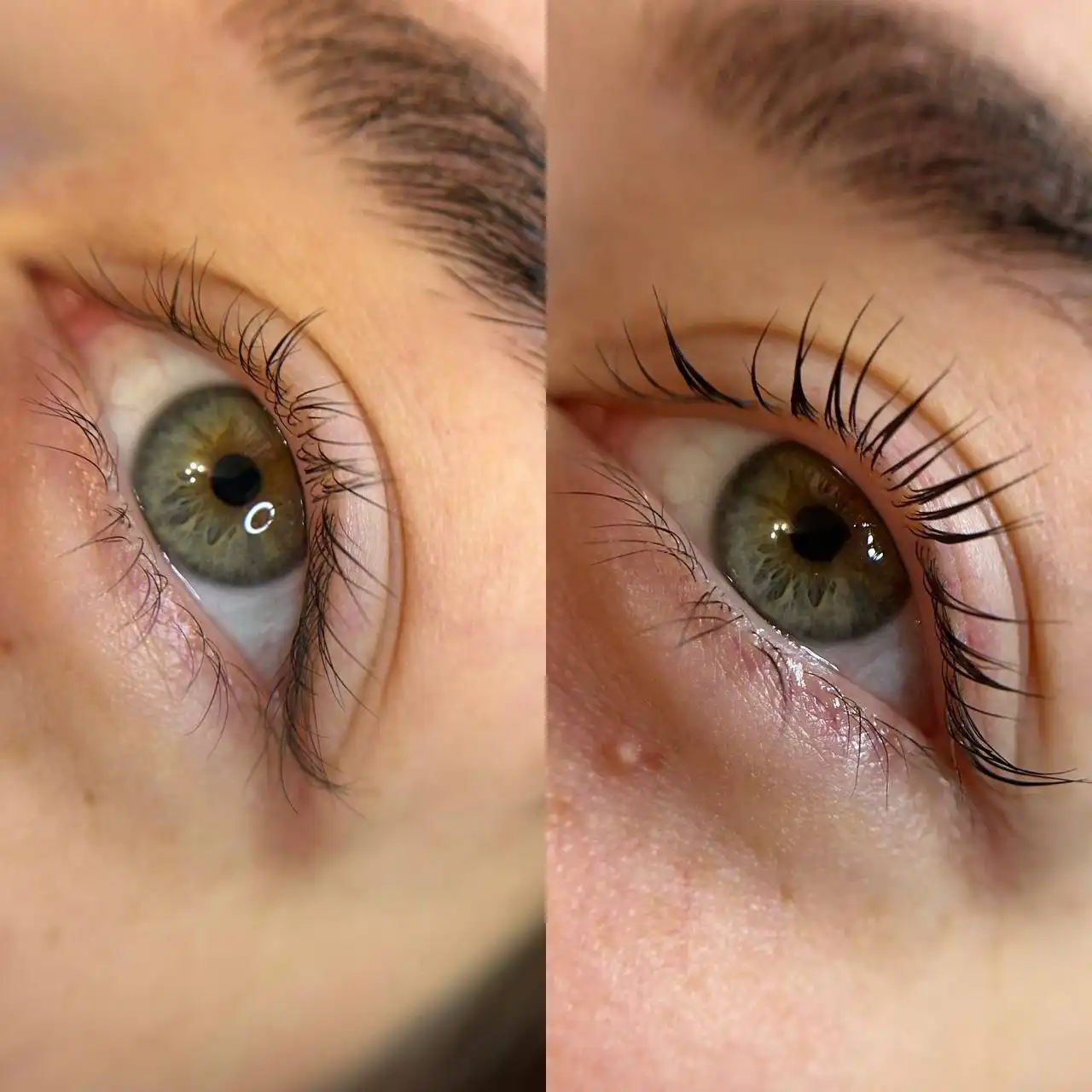 Наращивание и ламинирование ресниц и бровей перед Новым годом