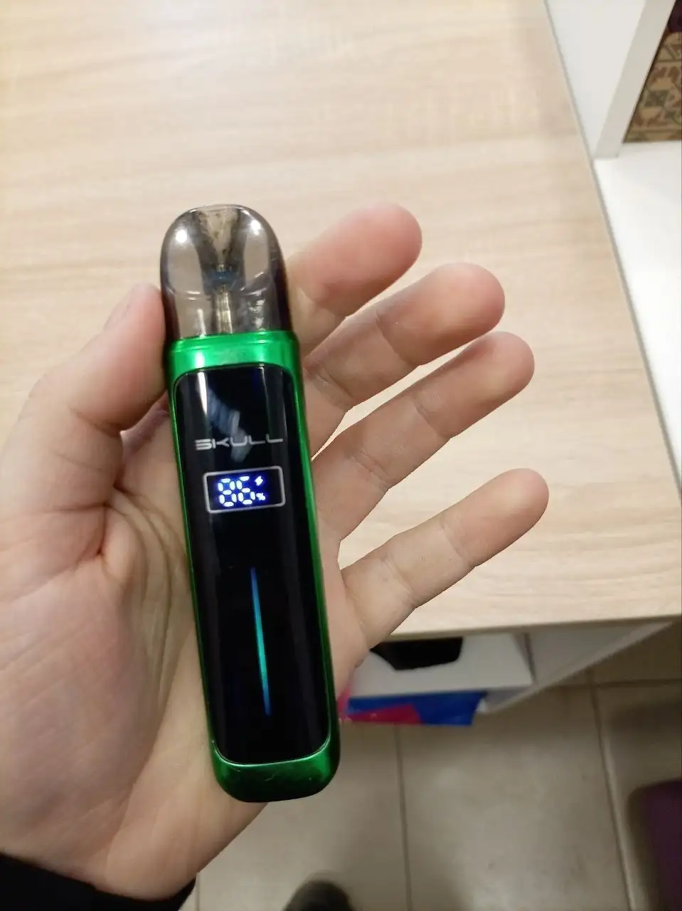 SKULL 1400 почти новый с мелкими царапинами - Электронные сигареты и вейпы (Барахолка) в Ярославль