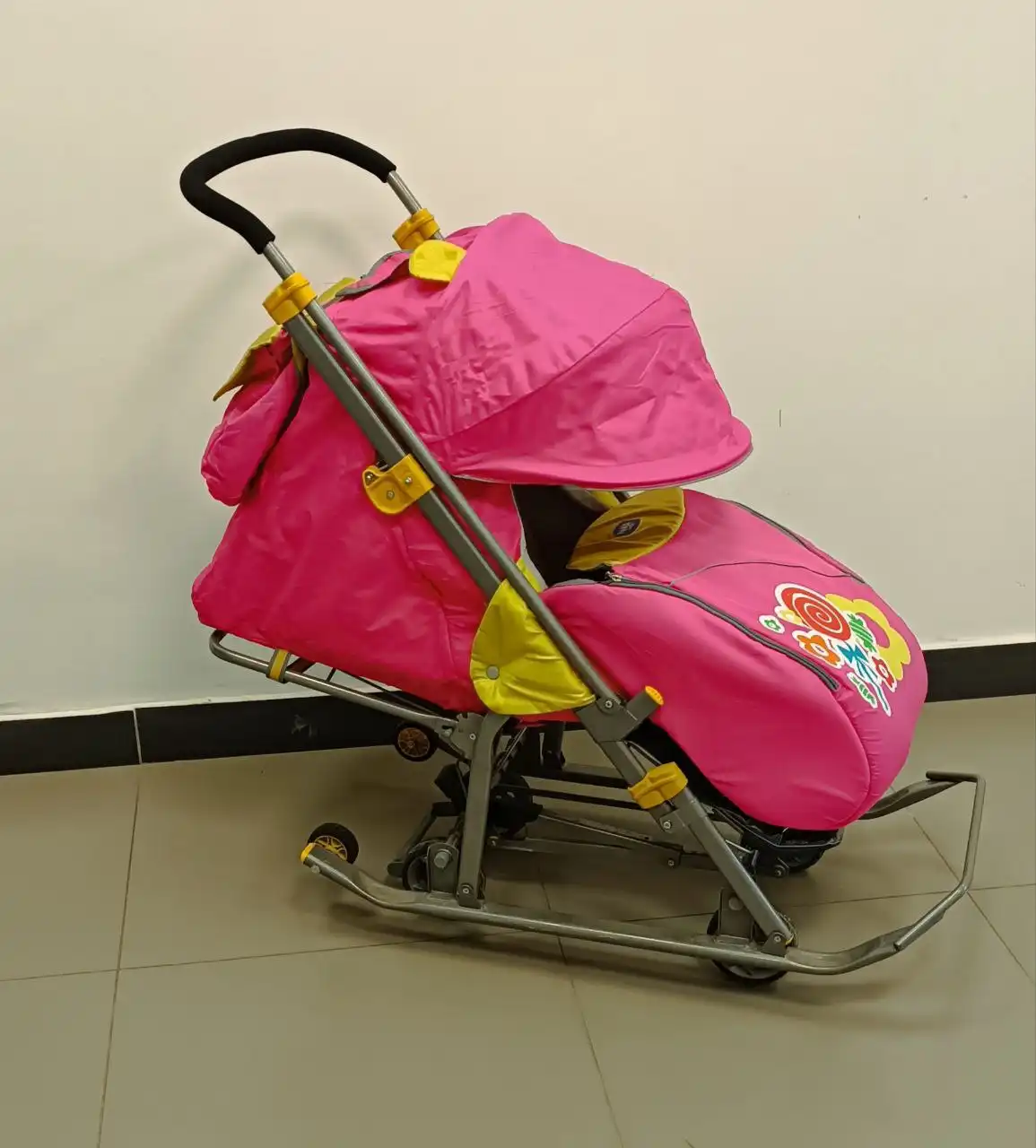 Продам санки-коляска б/у