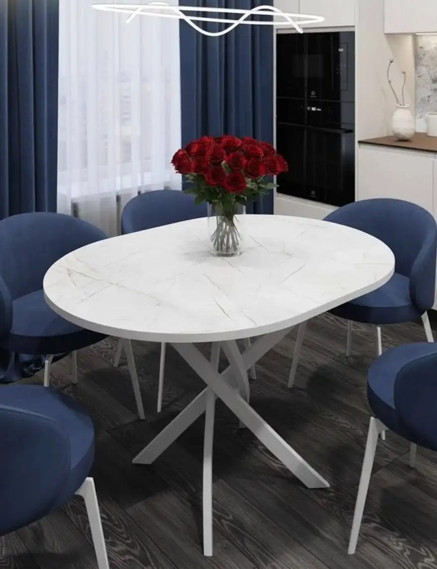 Раздвижные столы от производителя с матовым и глянцевым покрытием