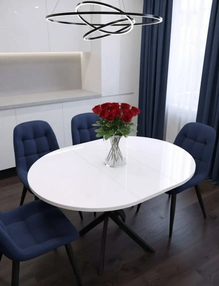 Раздвижные столы от производителя с матовым и глянцевым покрытием