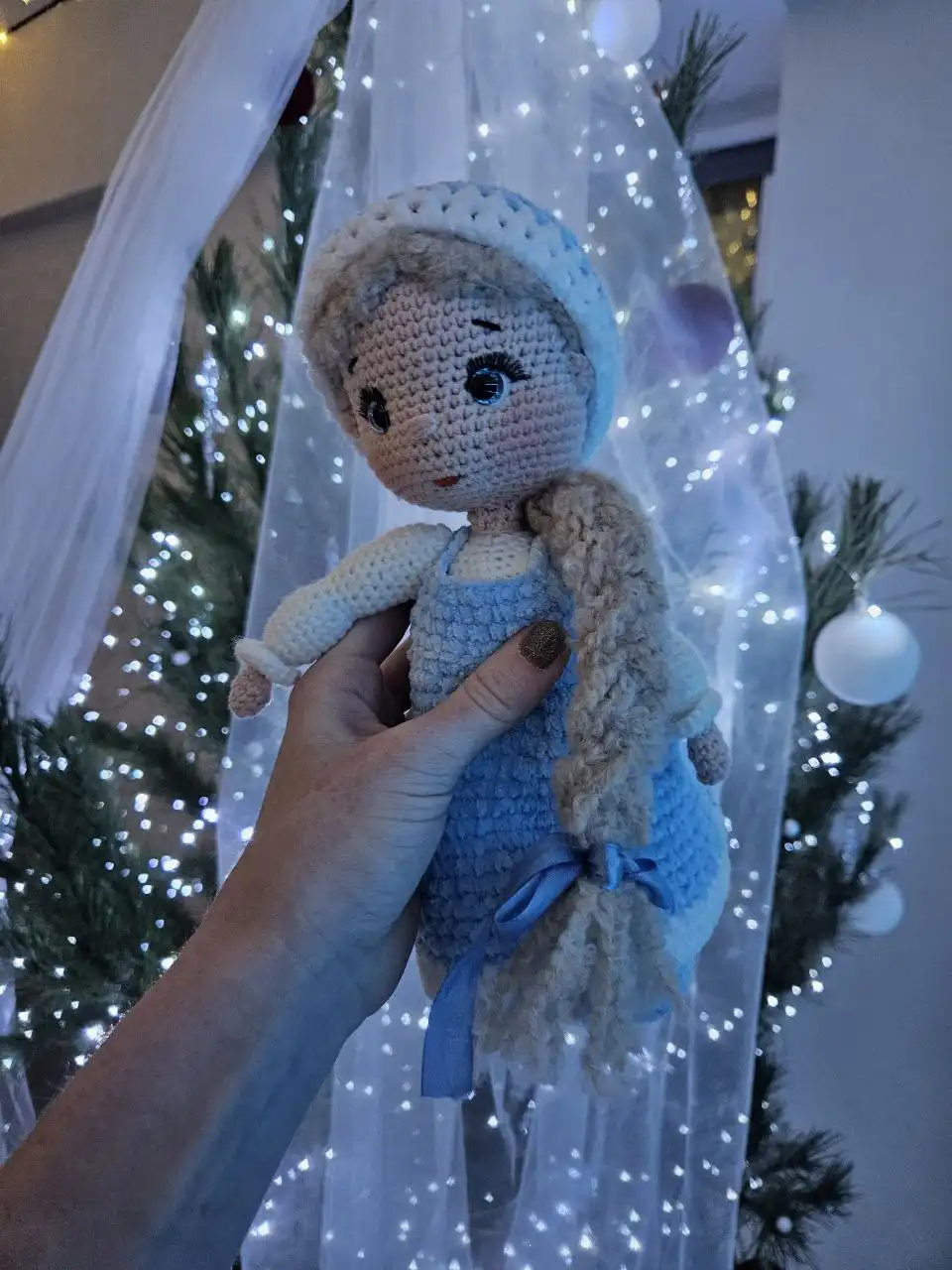 Вязаные игрушки ручной работы