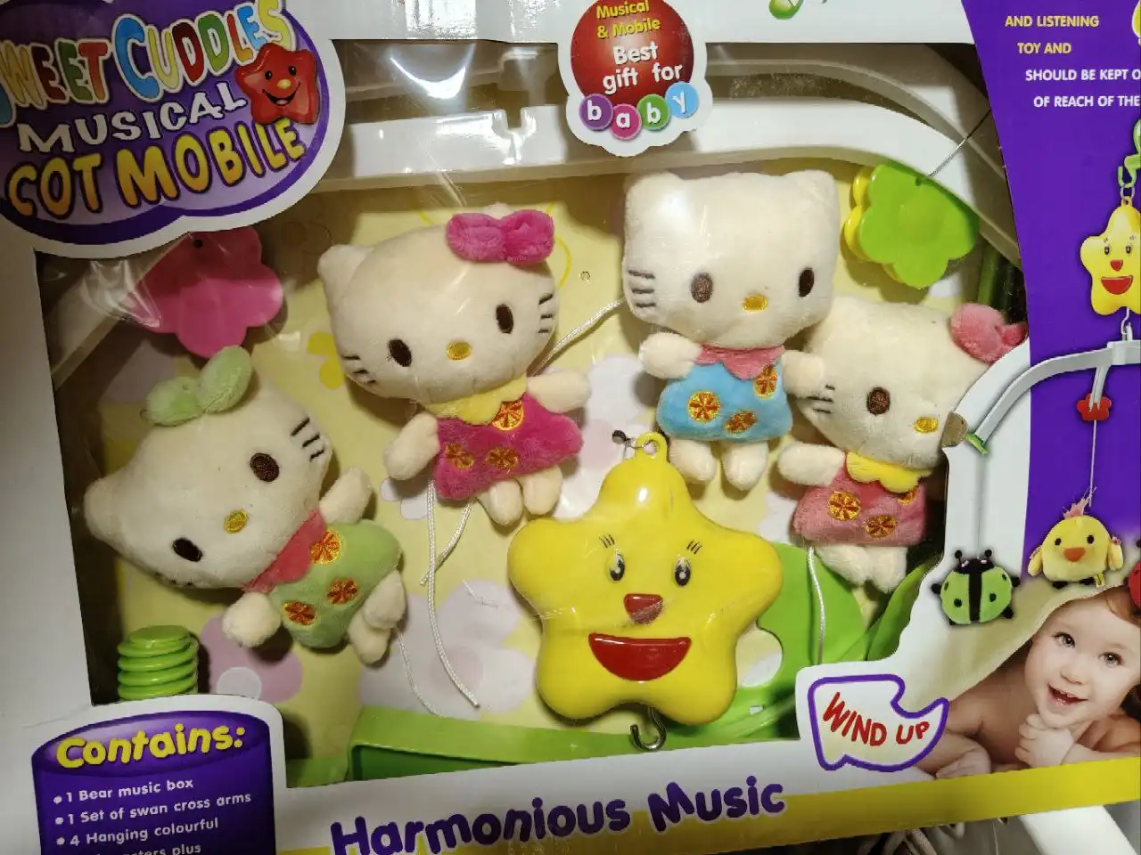 Новый мобиль в кроватку с кошечками - Товары для детей в Пенза