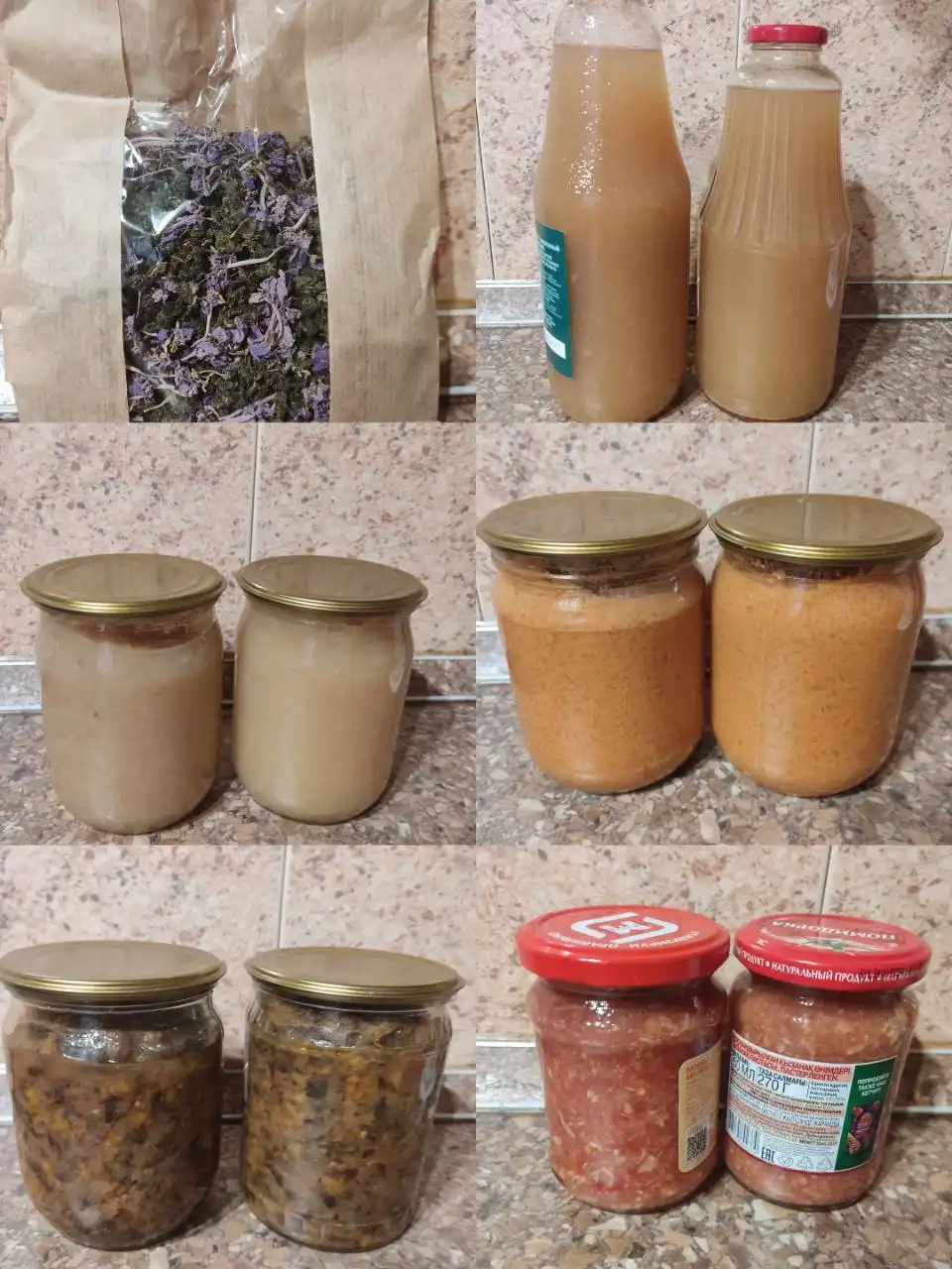 Продажа домашних заготовок: Иван-чай, пюре, икра, хреновина, сок - Продукты питания (Барахолка) в Пенза