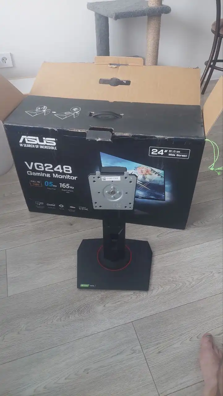 Монитор Asus vg248qg и видеокарта Gigabyte RTX 3070ti Master - Компьютерная техника (Электроника) в Пенза