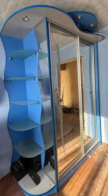 Шкаф купе с подсветкой - Сантехника в Пенза