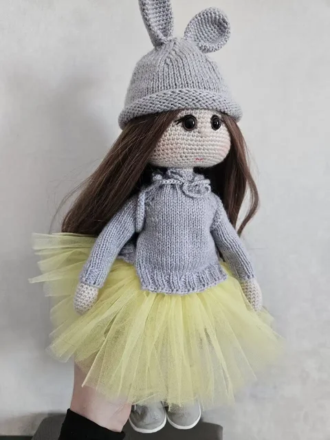Вязаная кукла ручной работы с комплектом одежды - Фитнес-абонементы в Пенза