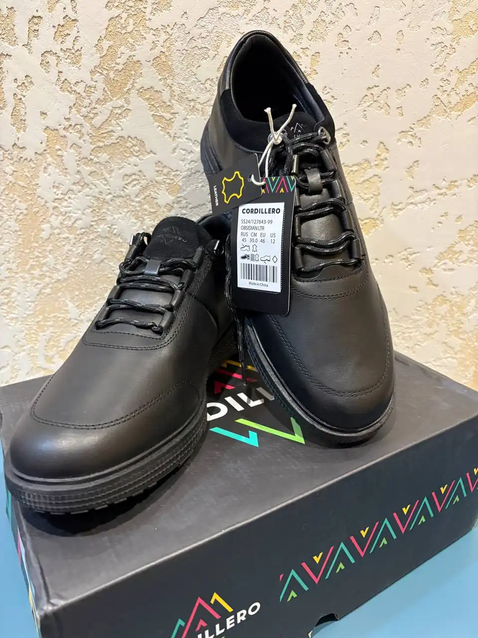 Мужские кожаные ботинки 45 размер - Обувь (Одежда) в Пенза