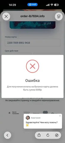 Мошенничество с картой - Доставка в Пенза