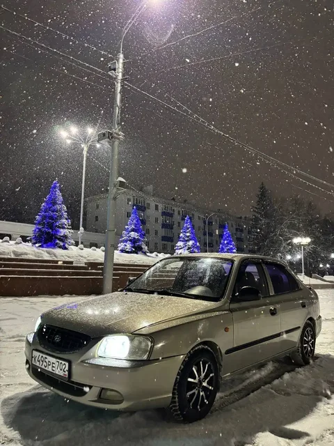 Продажа Hyundai Accent 2008 года с автоматом - Легковые автомобили в Челябинск