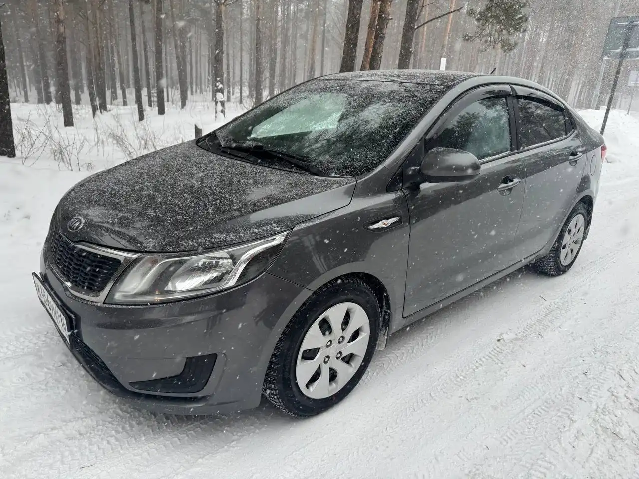 KIA RIO 2013 автомат, 118 тыс. км, один собственник - Легковые автомобили (Авто) в Набережные Челны