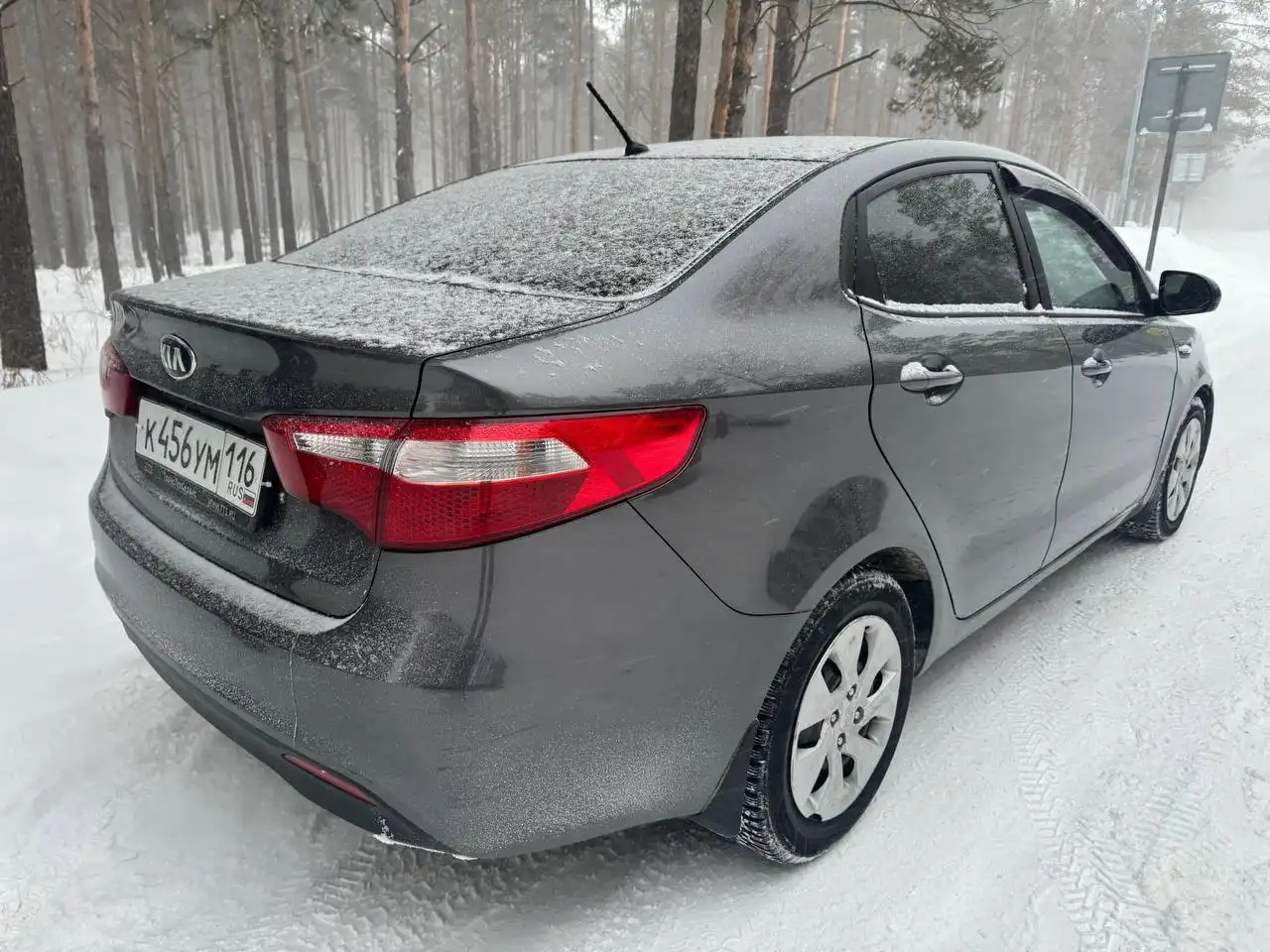 KIA RIO 2013 автомат, 118 тыс. км, один собственник - Легковые автомобили (Авто) в Набережные Челны