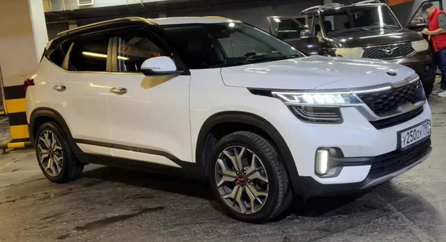 KIA SELTOS 2019 дизель 136 л.с. пробег 64.000 км - Автомобили в Челябинск