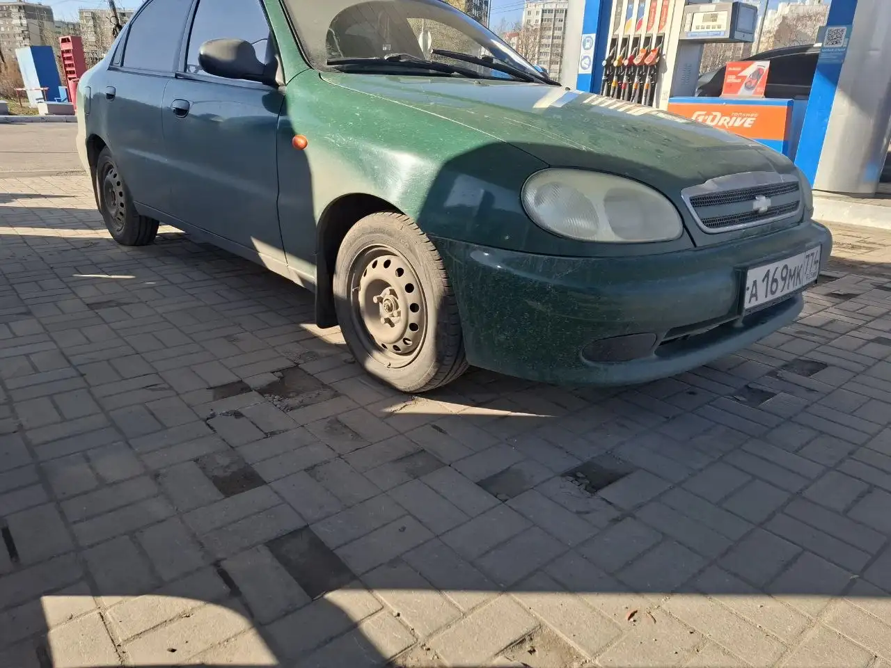 Продажа Ланос 7 года с ГУР и кондиционером - Легковые автомобили (Авто) в Челябинск