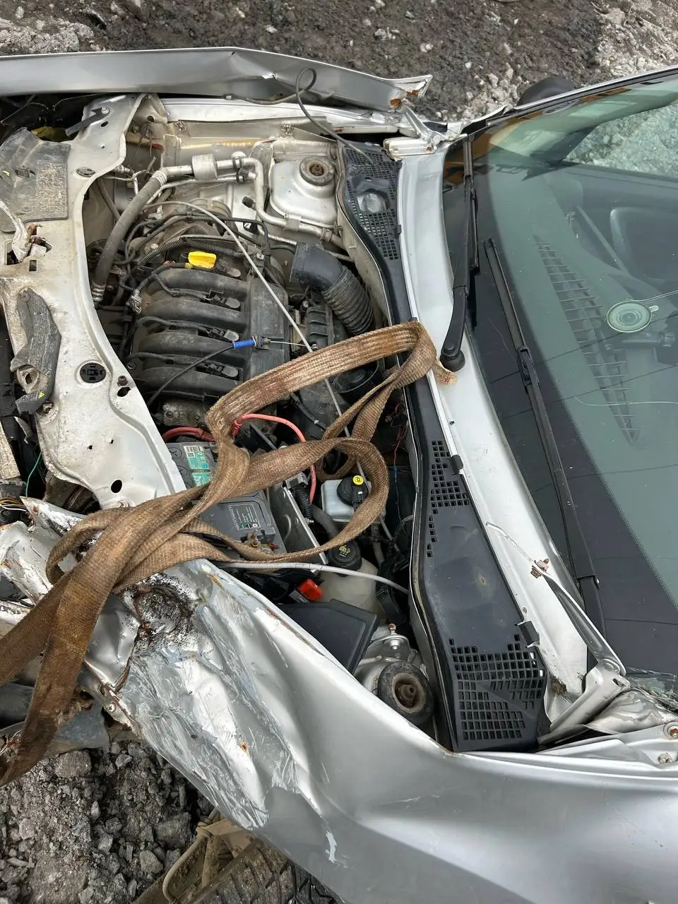 Hyundai Solaris 2012 1.6 MT передний привод до ДТП - 200 000 - Легковые (Авто) в Челябинск