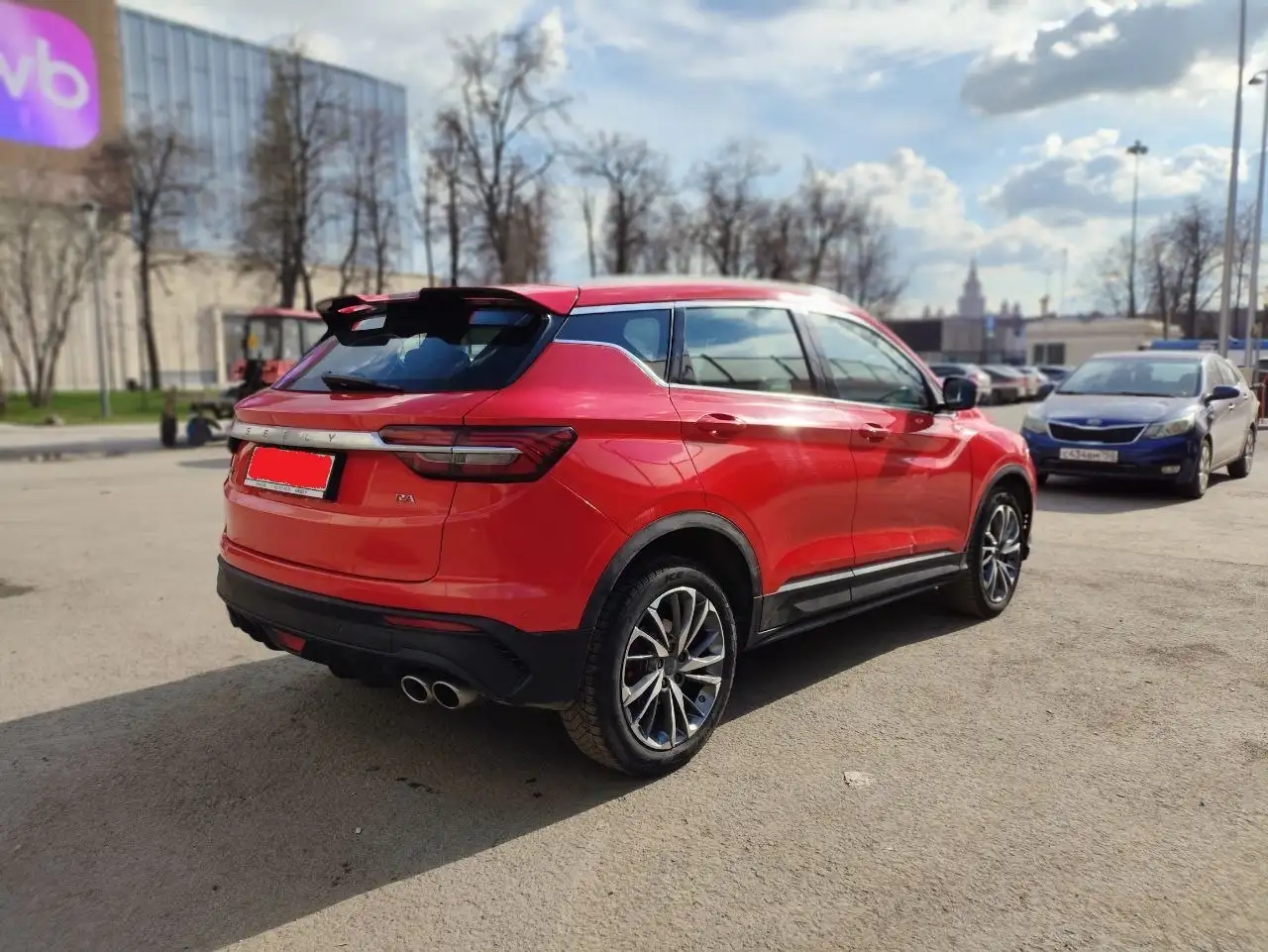 Geely Coolray 2022, 1.5 (150 л.с.), пробег 124000 км - Легковые автомобили (Авто) в Москва