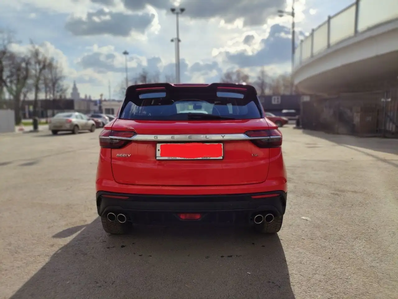 Geely Coolray 2022, 1.5 (150 л.с.), пробег 124000 км - Легковые автомобили (Авто) в Москва
