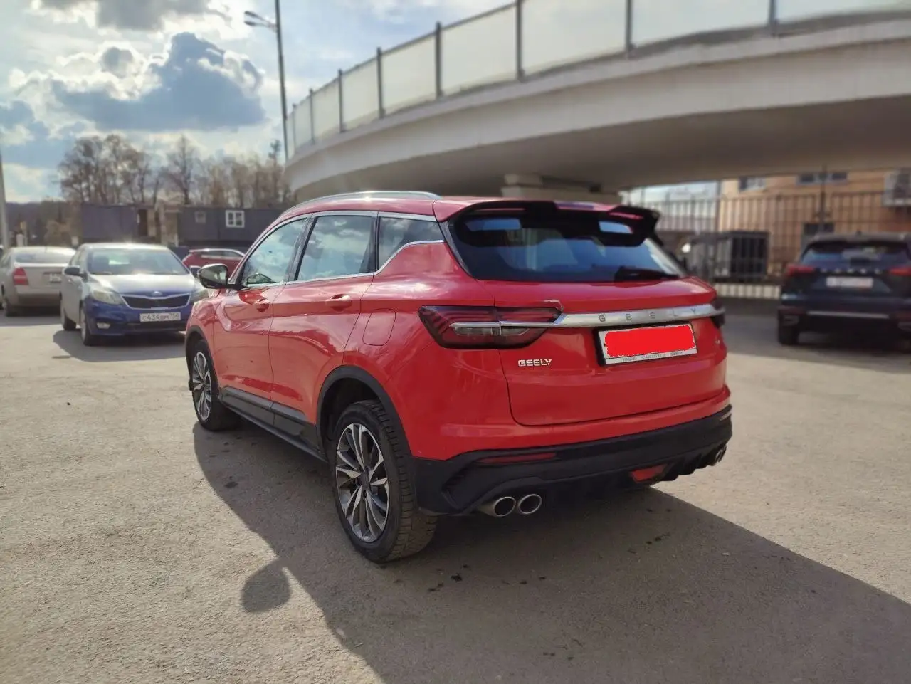 Geely Coolray 2022, 1.5 (150 л.с.), пробег 124000 км - Легковые автомобили (Авто) в Москва