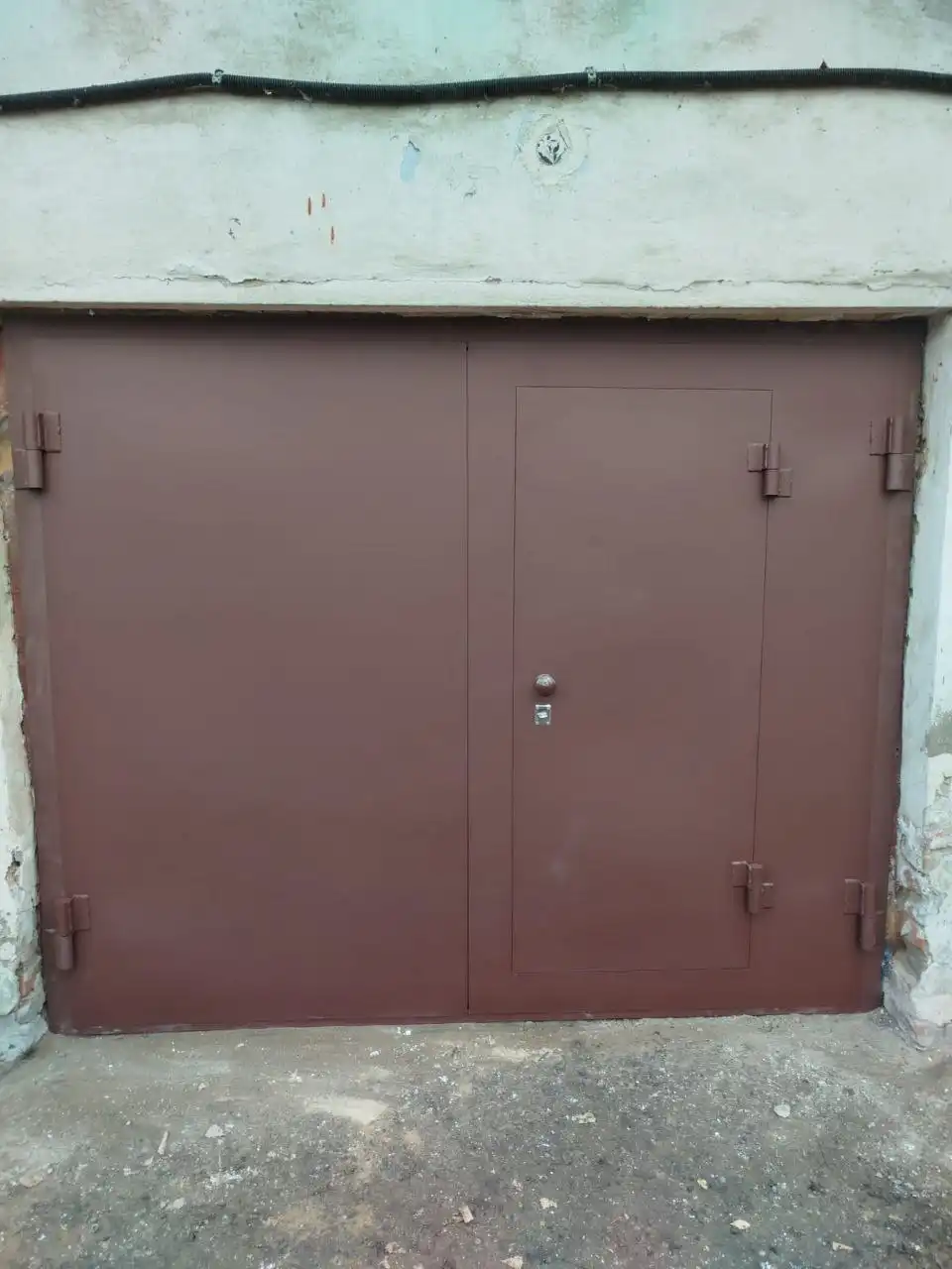 Гаражные распашные ворота с калиткой по индивидуальным размерам - Для дома и дачи в Кемерово