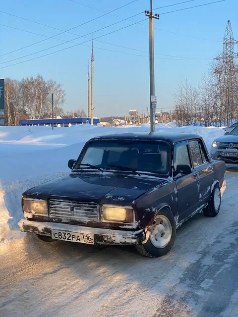 ВАЗ 2107 2007 года, полностью обслужена, ходовка перебрана - Авто в Казань