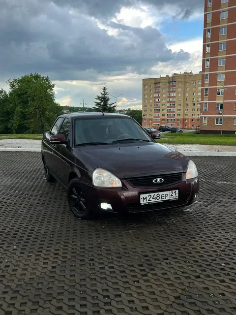 Продаю Приору 2013 (Портвейн) в отличном состоянии - Авто в Чебоксары